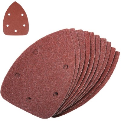 Silverline Detail Palm Sander Sanding Sheets 140mm 80Grit 457035