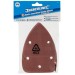Silverline Detail Palm Sander Sanding Sheets 140mm 120 Grit 598542