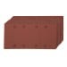 Silverline Hook Loop 1/3 Sander Sand Paper Sheets Punched Mixed Grit 10pk 892499