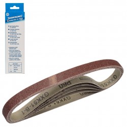 Silverline Sanding Belts 13mm x 457mm 40g Belt 5pk 950457
