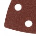 Silverline Triangle Detail Sander Sanding Sheets 90mm 80 Grit 218923