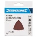 Silverline Triangle Detail Sander Sanding Sheets 90mm Mixed 383444