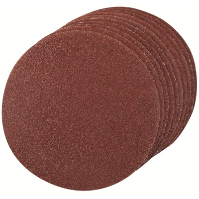 Silverline Random Orbital Sanding Discs 125mm Mixed Grit 10pk 689244