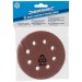 Silverline Round Sander Sanding Pad Punched Discs 115mm 120 Grit 10pk 146461