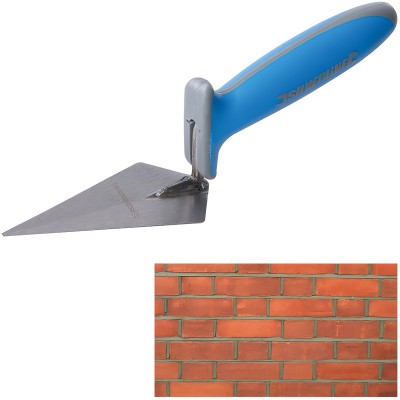 Silverline Soft Grip Cement Brick Pointing Trowel 150mm 368091