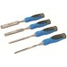 Silverline Expert Wood Chisel 4pc Set Hammer Proof 633495