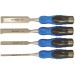 Silverline Expert Wood Chisel 4pc Set Hammer Proof 633495