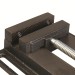 Silverline Heavy Duty Pillar Drill Press Stand Vice 292674