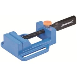 Silverline Quick Release Pillar Drill Press Stand Work Bench Vice 380677