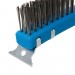 Silverline Stainless Steel Wire Brush and Scraper 156914