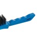 Silverline 5 Row Wire Brush Plastic Stay Clean Handle 456957