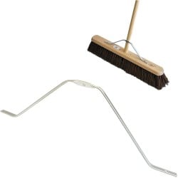 Silverline Wide Broom Head Metal Support Stay Brace Strengthening Bar 918549