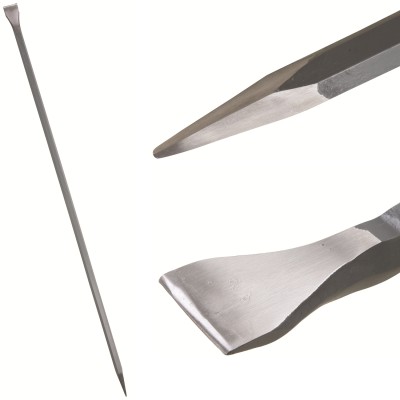 Silverline Bent Chisel Digging and Demolition Bar 1500mm 657641