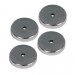 Silverline Tools Ferrite Mountable Magnet 7.2kg Capacity 4 pack 106307