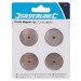 Silverline Tools Ferrite Mountable Magnet 7.2kg Capacity 4 pack 106307