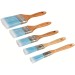 Silverline Tools Synthetic 5pc Stain and Paint Brush Set 282408