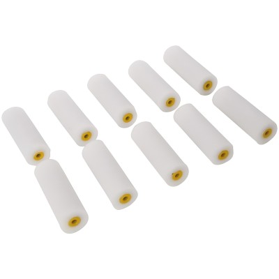Silverline Mini Radiator Gloss Paint Roller Sleeves 100mm 398771