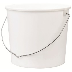 Silverline Plastic Paint Kettle 2.5 Litre Metal Handle Bucket 846839