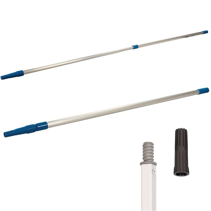 Silverline Decorators Paint Roller Sanding 3m Telescopic Pole 220164