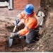 Silverline Stubby Short Round Head Shovel 700mm 675182