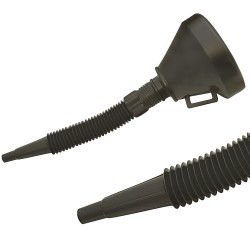 Silverline Plastic Funnel with Flexible Spout 160mm 868569