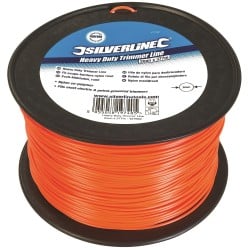 Silverline Commercial Strimmer Trimmer Line Round 2mm 377m 427692