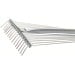 Silverline Garden Leaf Grass Rake Telescopic Adjustable 228465