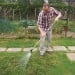 Silverline Garden Leaf Grass Rake Telescopic Adjustable 228465