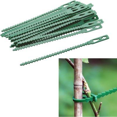 Silverline Garden Plant Adjustable Green Ties 197535 30pk