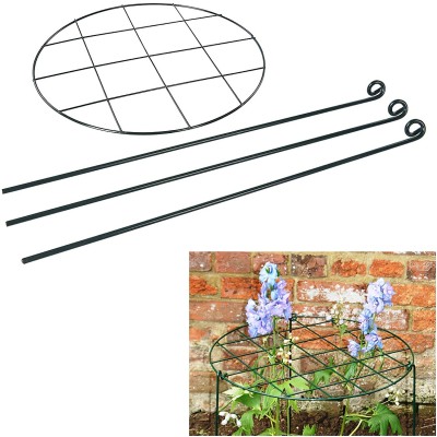 Silverline Garden Plant Grow Through Support Frame Ring 972045