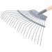 Somerset Sprung Garden Grass Leaf Rake Premium Ash 235803