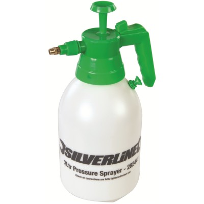 Silverline Tools Garden Hand Pump Pressure Sprayer 2 Litre 282441
