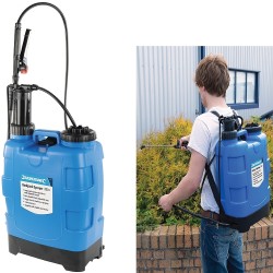 Silverline Garden Backpack Pressure Sprayer Water Pesticide 20L 633595