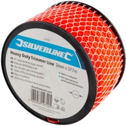 Silverline Commercial Strimmer Trimmer Line Round 2mm 377m 427692