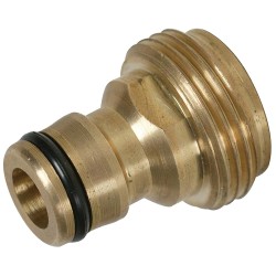 Garden Hose Pipe Brass Ext Threaded Tap Quick Male Connector 244973