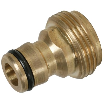 Garden Hose Pipe Brass Ext Threaded Tap Quick Male Connector 244973