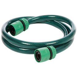 Silverline Garden Hose Pipe Reel Connection Set inc Waterstop 353266