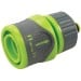 Silverline Garden Hose Pipe Soft Grip Quick Water Stop Tap Connector 593420