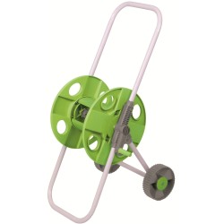Silverline Wheeled Standing Garden Hose Pipe Reel 45m 686867