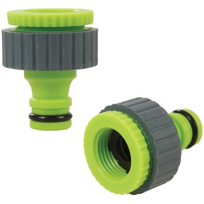 Silverline Garden Hose Pipe Easy Grip Garden Tap Connector 769045