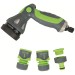 Silverline Garden Hose Pipe Easy Grip Spray Water Gun Set 829557