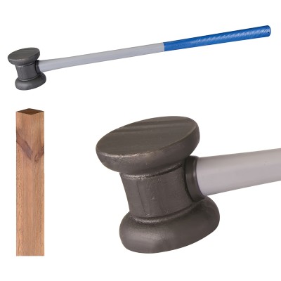 Fencing Fence Post Maul Large Faced Hammer Head 10lb 250345