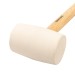 Silverline Rubber Mallet Non Marking White Headed 32oz 907g 196552