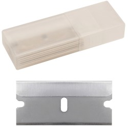 Silverline Single Edge Razor Glass Window Scraper Blades 10pk 589248