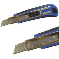 Silverline 18mm Snap Off Auto Reload Utility Knife 633575