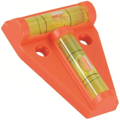 Mini Attachable 2 Way Spirit Level Post Caravan 60 x 45mm 250450