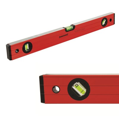 Silverline Expert Aluminium Box Spirit Level 1200mm 783077