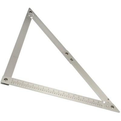 Silverline Folding Frame Square Aluminium 600mm 732000