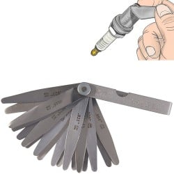 Silverline Feeler Measuring Gauge 26 Leave 0.051 to 0.636mm 763624