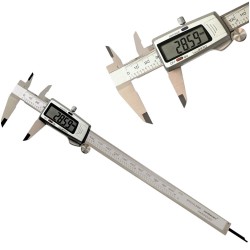 Silverline Digital Vernier Measuring Caliper Gauge 200mm 833626